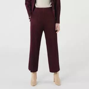 [롯데백화점]플리츠미 에센셜 기모 플리츠 팬츠_HPPTF123001