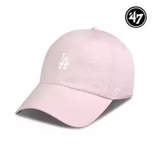 47브랜드 LA 다저스 스몰 로고 MLB 엠엘비 볼캡 야구 모자 핑크 B-BSRNR12GWS-PKA