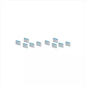 USB 포트 락 LINDY-40466 USB 3.1 포트 잠금장치 보안블럭 10EA 블루