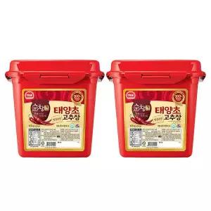 사조 해표 순창궁 태양초 고추장 6.5kgX2통 대용량 업소용