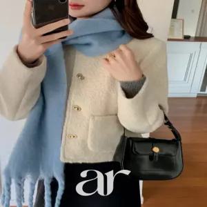 (누빔안감/하객룩/고급미) 드헤베 부클 트위드 자켓 jk3022