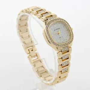 튜링행 여성 골드 손목시계 큐빅장식 여름패션시계
