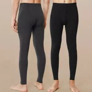 튜루투 후끈발열 남자 내복바지 양면 기모레깅스