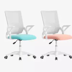 튜링르 깔끔한 주니어 여학생 책상의자 칼라의자