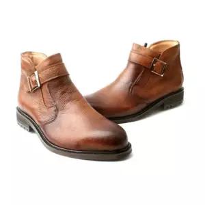 채린루 터프한 남성 가죽부츠 바이크구두 국산 수제화