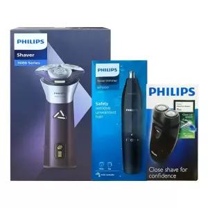 필립스 스킨프로 S3885/00 전기면도기 + PQ206 휴대용면도기 + NT1620 코털제거기 / DY