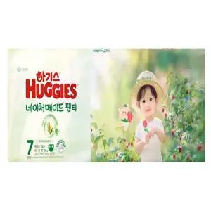 하기스 2025 네이처메이드팬티 특점보 7단계 여아 32매x2팩