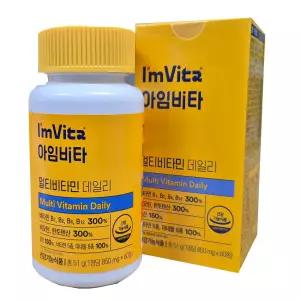 종근당건강 아임비타 멀티비타민 데일리 850mg x 60정 1개 PRIME