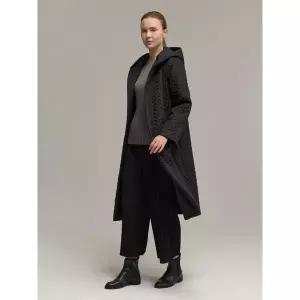 [플리츠미][최초가 249000원] 쉐브런 퀼팅 후드 코트_PDCTW125001