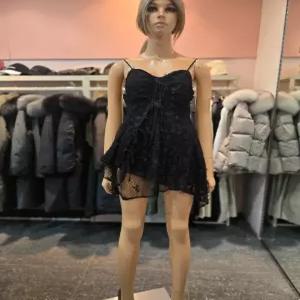 [에고이스트] 리본 포인트 레이스 언발 뷔스티에 베스트  ER4WV-661