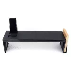 OH 슬림 모니터 선반 소형 키보드정리 컴퓨터모니터받침대