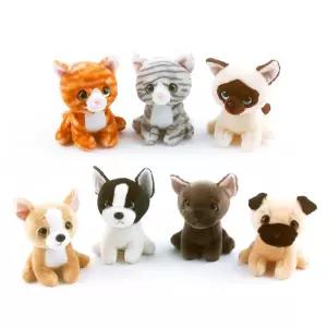 내 손안에 쁘띠펫 동물 인형 7종 택1/작은/미니/귀여운/아가/애착/봉제/장난감/어린이/인테리어/강아지