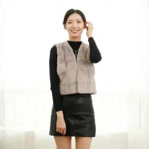 우진모피 WJ 코펜하겐퍼 휘메일 숏밍크베스트 국내생산 본사직영1051787