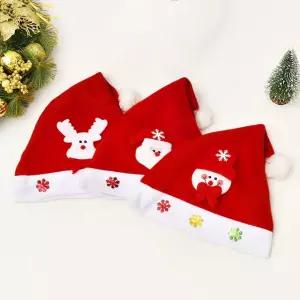 [도매클릭] 크리스마스 행사 파티 인형 붙인 산타모자 꼬깔모자 산타모자