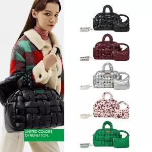 [베네통] 더블 위빙 클라우드백 3종