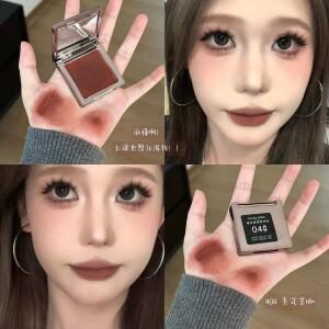 립글로스 블랙 나나 매트 3D 방수 립스틱 오래 지속되는 블러쉬 2 in 1 Fuction 크림 화장품 여성용 간편한