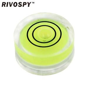 자 직접  직경 20mm 원형 플라스틱 아크릴 미니 소형 미니 소형 소형 니블 버블 범용 수평 레벨 비드 블래