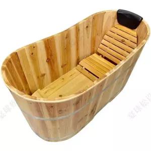 편백나무 반신욕기 간이욕조 반신욕 가정용 사우나 목욕탕