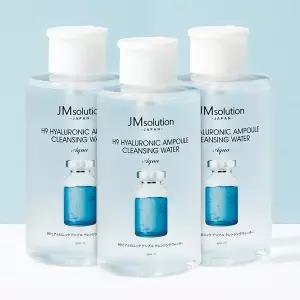 제이엠솔루션 재팬 H9 히아루로닉 앰플 클렌징 워터 아쿠아 500ml x 3개