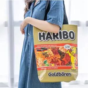 하리보 골드베렌 피크닉 가방 굿즈 에코백 캐릭터