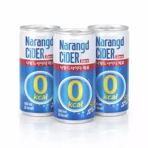나랑드 사이다 제로 미니캔 180ml 30개