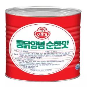 양념치킨소스 오뚜기 실온 순한맛 3.6Kg