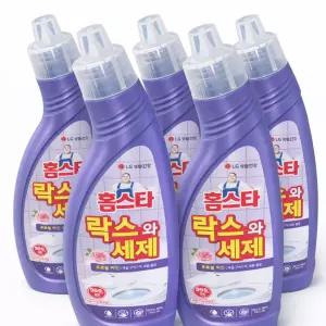 홈스타 락스와세제 후로랄파인 750ML 5개
