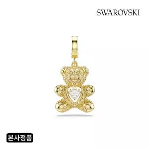 [롯데백화점]스와로브스키 [본사정품] Idyllia Charm 골드 톤 테디 5743147