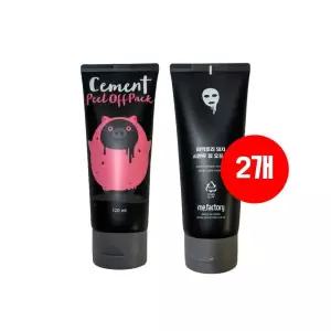 올리브영 필오프팩 2개 시멘트 팩 노폐물 각질 필오브팩