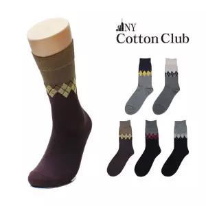 [NY코튼클럽] 남성 3005 다이아 장목삭스 4족