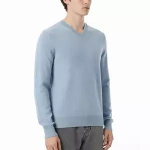 꼼데가르송 Reorder 스몰 레드하트 와펜 브이넥 울 니트 (AX N090 051 2 (P1N090 / AZ 2))