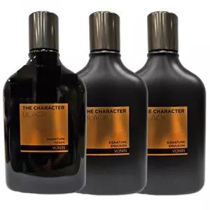 보닌 더 캐릭터 블랙 시그니처 토너 1개 +에멀전 2개/보닌남성화장품3종/무료 sb