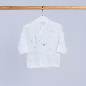 [달퐁]큐비앤맘 핑크하트 메쉬 배냇저고리 신생아