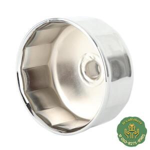 74.5mm 자동차 오일 필터 소켓 렌치 캡 자동차 제거 도구 헤비 듀티 스틸 전문 교체품 718 ZK 033