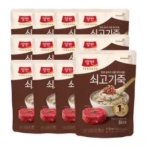동원 양반 쇠고기죽 420g 12개