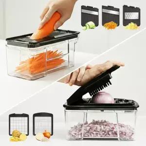 스타 5in1 멀티 채칼 다지기 5종 만능칼날