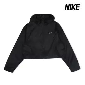 [나이키] 바람막이 윈드러너 루즈 우븐 후드 자켓 여성 블랙 HJ1183-010