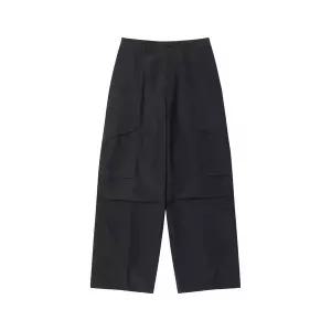 [커스텀멜로우](강남점) 블랙 카고 디테일 팬츠 CWPAM25351BKX