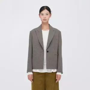 [롯데백화점]씨씨콜렉트 울블렌드 숏자켓_C254MSF701