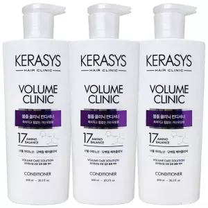 케라시스 볼륨 클리닉 컨디셔너 600ml 3개