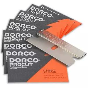 도루코 면도칼 단면도 10P 낱개포장 단면칼날 칼날/사무직/공예/작업자/건설/현장/공방/창고/학교/산업/뷰
