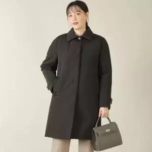 [하프클럽/] 엄마옷 미니멀 깔끔한 스탠 카라 패딩 히든 스냅 봄 가을 초겨