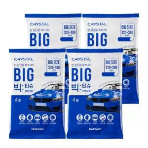 불스원 크리스탈 세차용 빅티슈 4개 코스트코