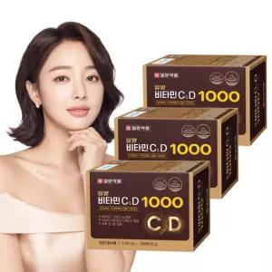 일양약품 비타민 C D 1000mg 100정 3박스