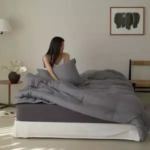 마틸라 호텔 100수 고밀도워싱 순면 차렵이불 K이불베개패드세트