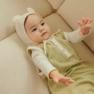 [보리보리/해피프린스]베리 아기 수면조끼