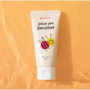 더블하트 무기자차 시어 세이프 아기 유아 선크림 50g / SPF50+  이지워시