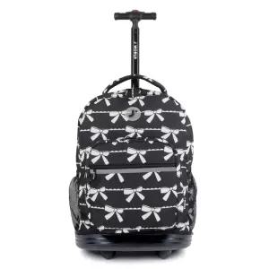 18인치 제이월드 롤링백팩 기내용 캐리어 학원가방 보부상가방(리본)