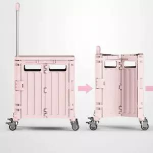 4바퀴 카트 접이식 쇼핑 카트 중형/핸드/접이/수레/시장/구르마/이동/구루마/농업/운반/대차