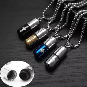 응급 상비약 목걸이 약보관 약캡슐  약 심장약 비상약 캡슐 약목걸이